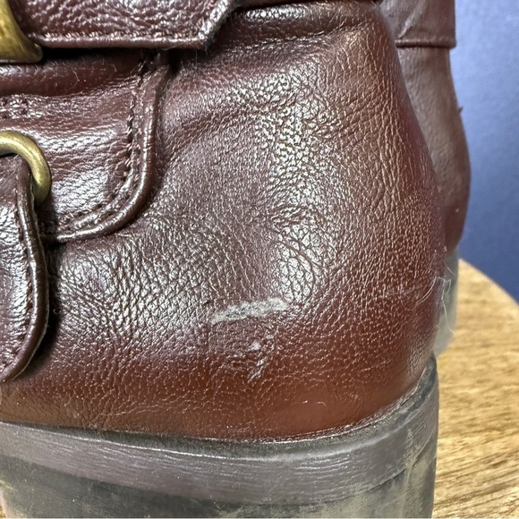 White Mountain Latigo Brown Knee High Slouchy Boots, Size 9 - Picture 3 of 11